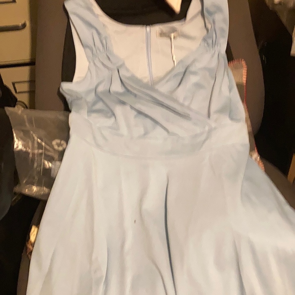 It’s new tags and everything on the dress
